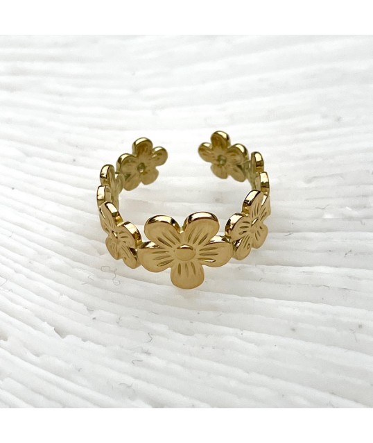 BAGUE FLEURS 2