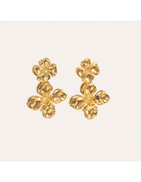 BOUCLES D'OREILLE FLEURS