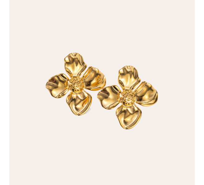 BOUCLES D'OREILLE FLEURS