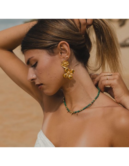 BOUCLES D'OREILLE FLEURS