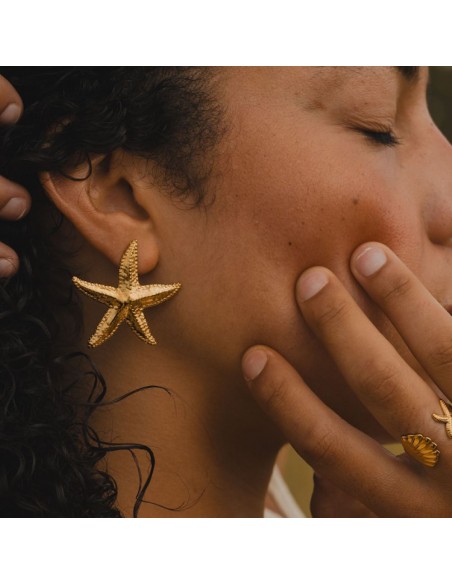 BOUCLES D'OREILLE ETOILES DE MER