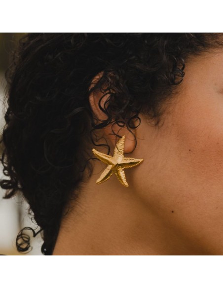 BOUCLES D'OREILLE ETOILES DE MER