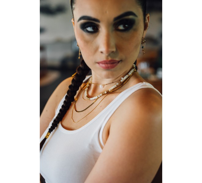 COLLIER HEISHI NACRE