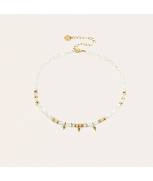 COLLIER HEISHI NACRE