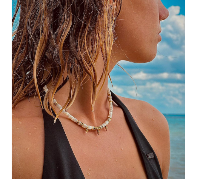 COLLIER HEISHI NACRE