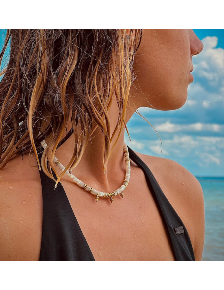 COLLIER HEISHI NACRE