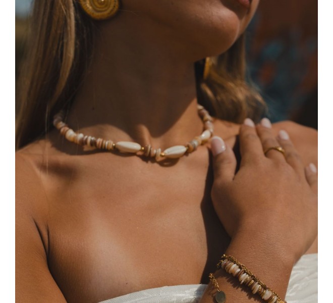 COLLIER HEISHI COQUILLAGE COLLIER HEISHI COQUILLAGE