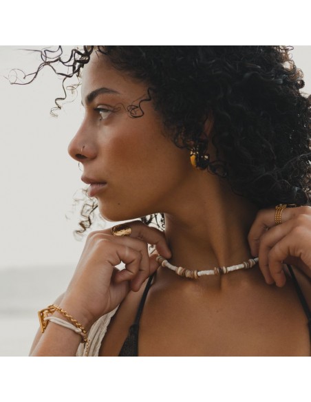 COLLIER HEISHI COQUILLAGE