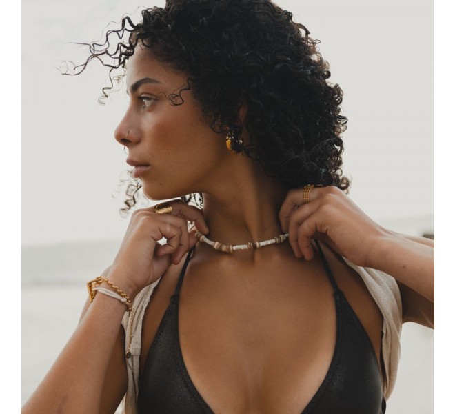 COLLIER HEISHI COQUILLAGE COLLIER HEISHI COQUILLAGE