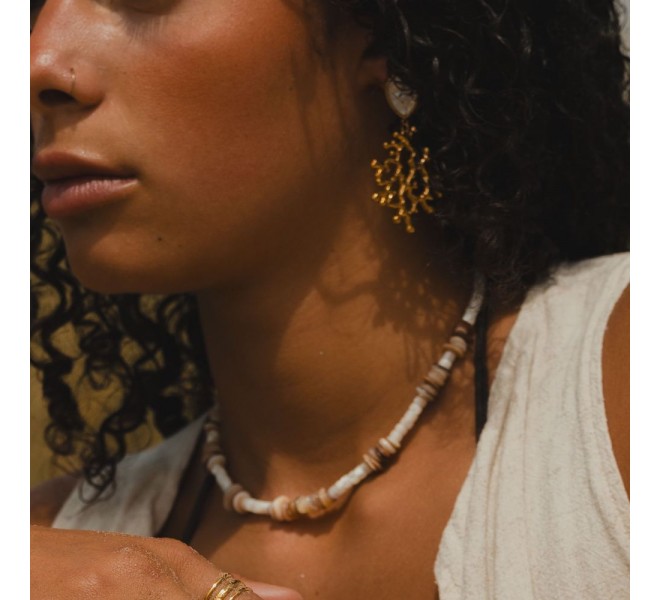 COLLIER HEISHI COQUILLAGE COLLIER HEISHI COQUILLAGE