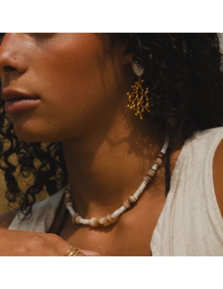 COLLIER HEISHI COQUILLAGE