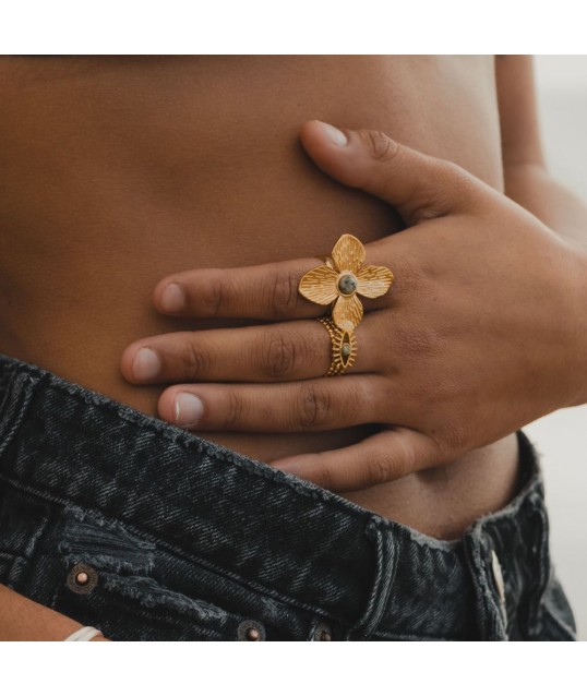 BAGUE FLEUR