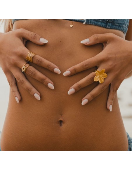BAGUE FLEUR