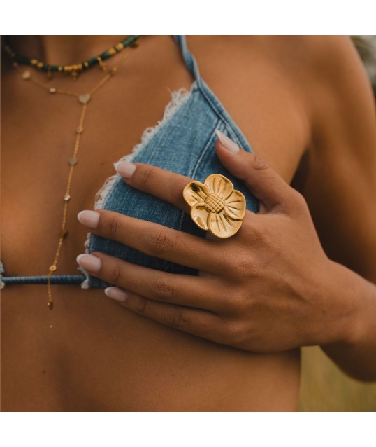 BAGUE FLEUR