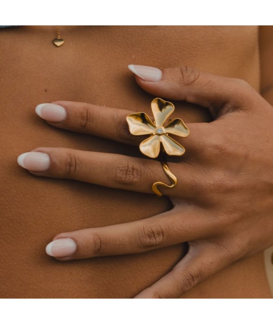 BAGUE FLEUR 2