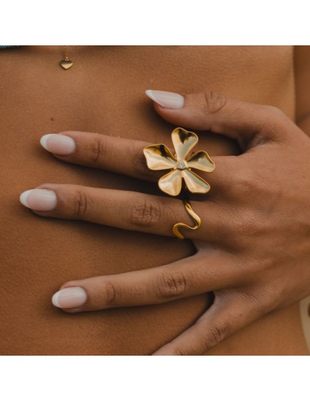 BAGUE FLEUR