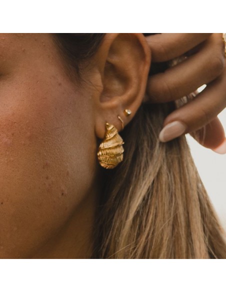 BOUCLES D'OREILLE COQUILLAGE