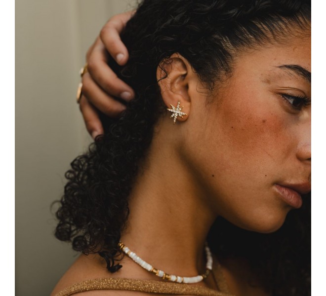 BOUCLES D'OREILLE ETOILE