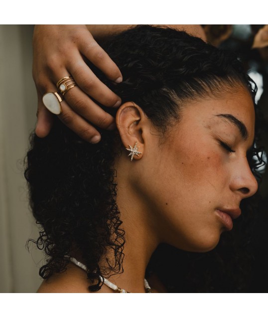 BOUCLES D'OREILLE ETOILE 2