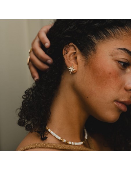 BOUCLES D'OREILLE ETOILE