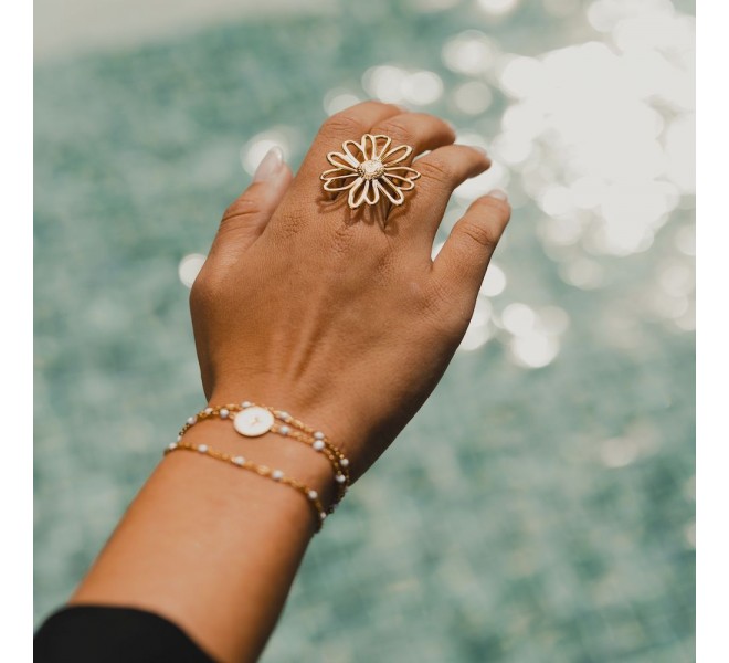 BAGUE FLEUR