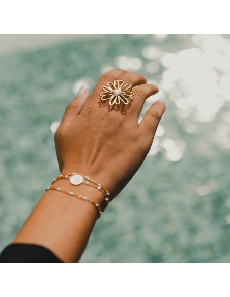 BAGUE FLEUR