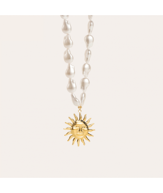 COLLIER SOLEIL NACRE