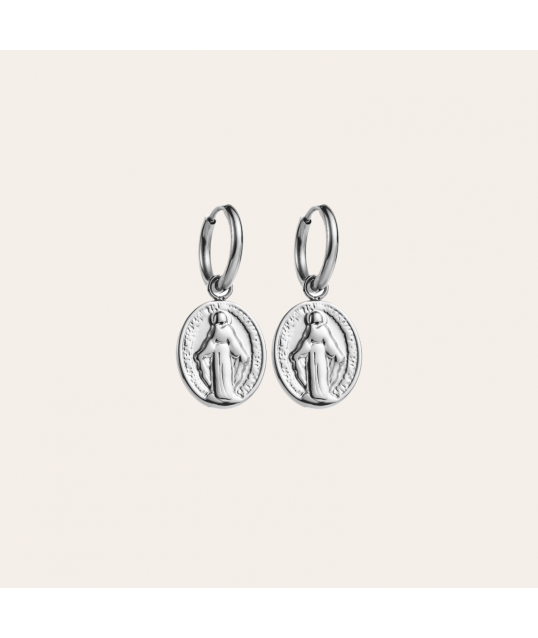 BOUCLES D'OREILLE VIERGE
