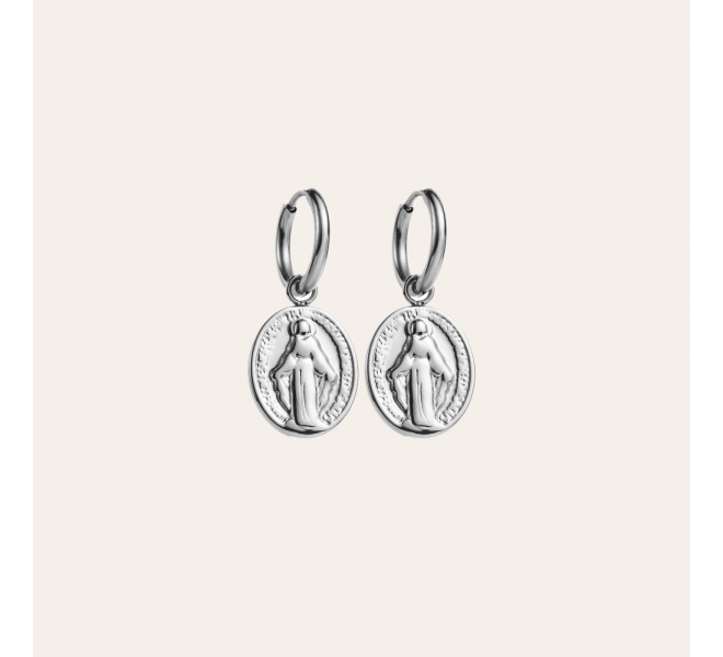 BOUCLES D'OREILLE VIERGE