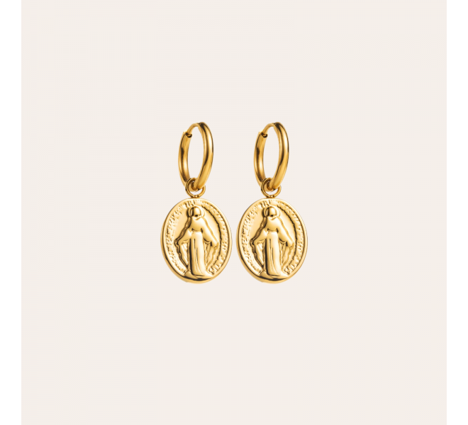 BOUCLES D'OREILLE VIERGE