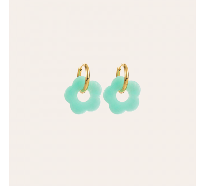 BOUCLES D'OREILLE FLEUR