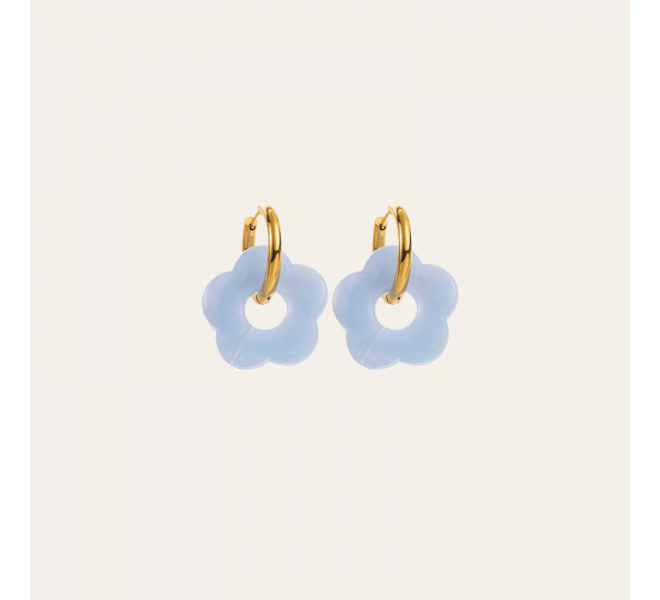 BOUCLES D'OREILLE FLEUR