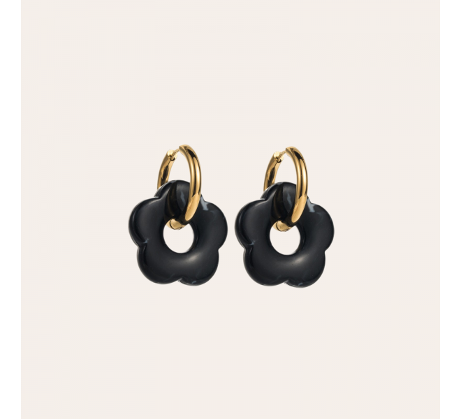 BOUCLES D'OREILLE FLEUR