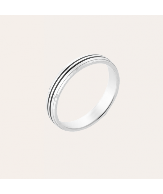 BAGUE ARGENT