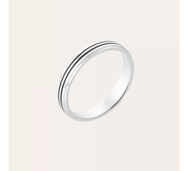 BAGUE ARGENT