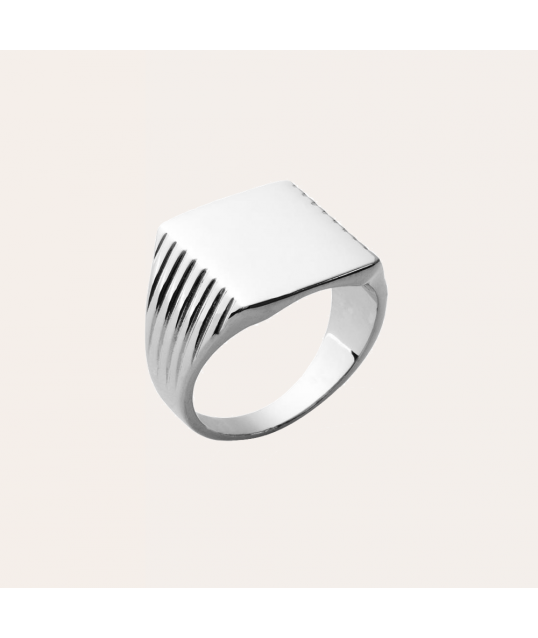BAGUE ARGENT