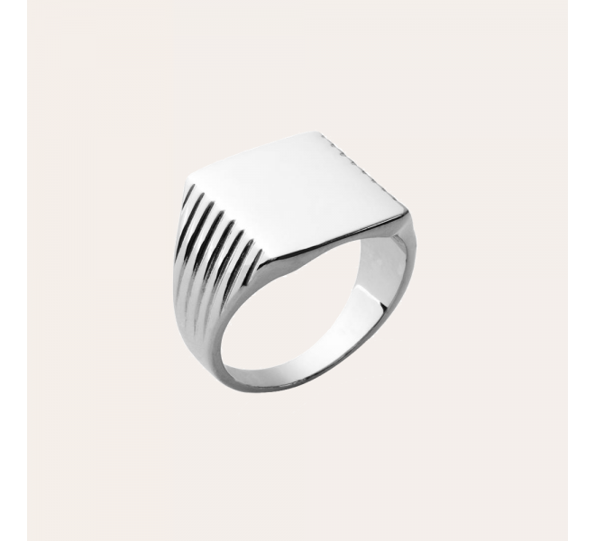 BAGUE ARGENT