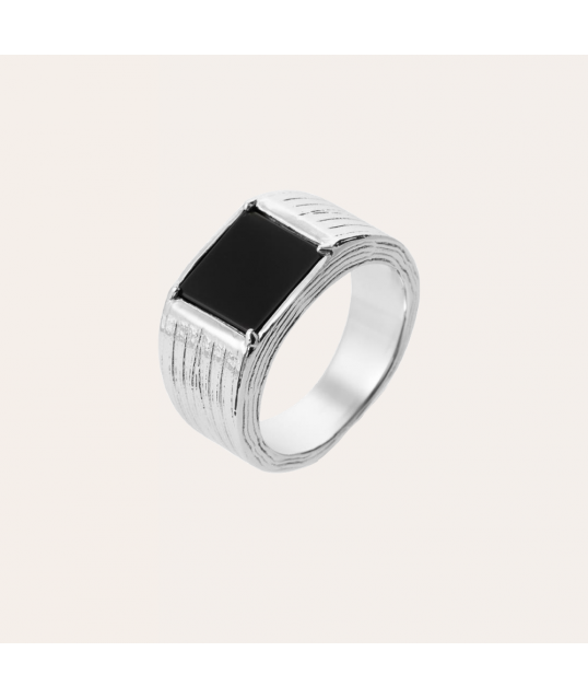 BAGUE ARGENT