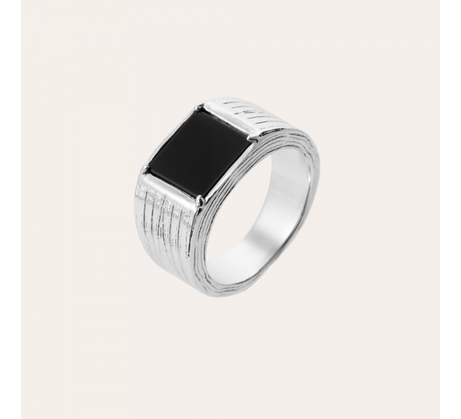 BAGUE ARGENT