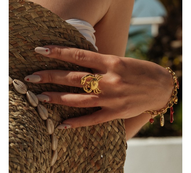 BAGUE CRABE