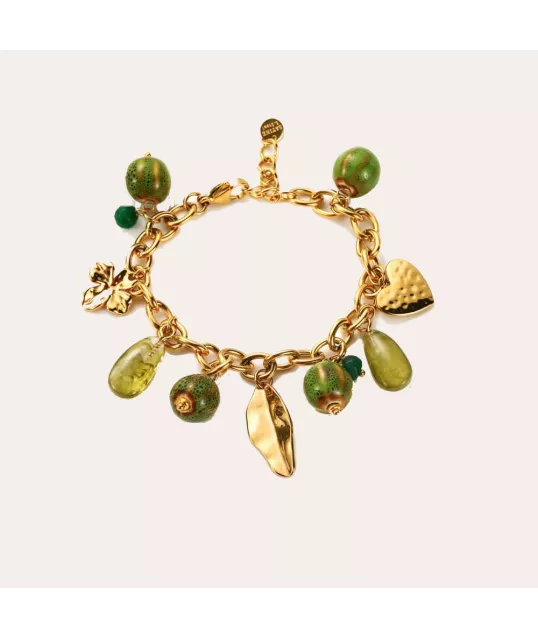 BRACELET CHARM OLIVE