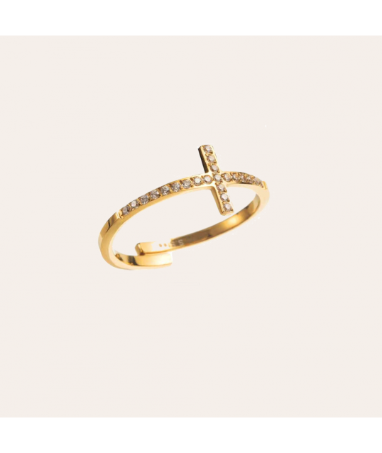 BAGUE CROIX 2