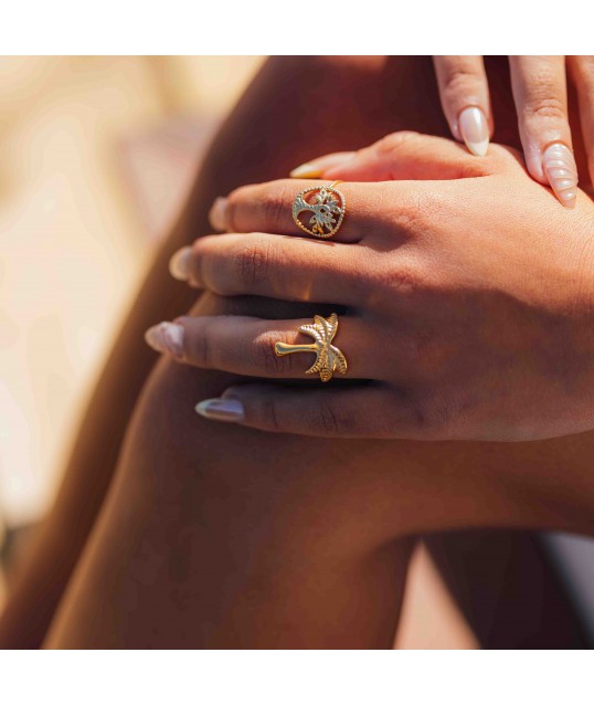 BAGUE PALMIER