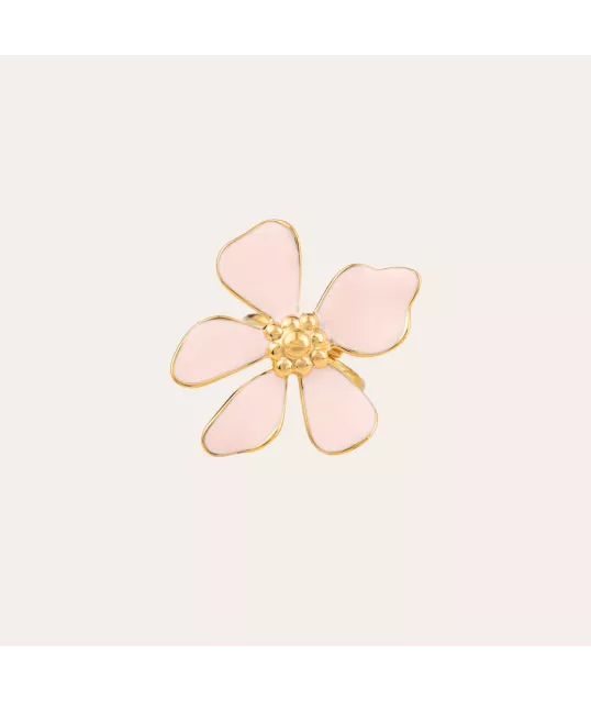 BAGUE FLEUR PALE