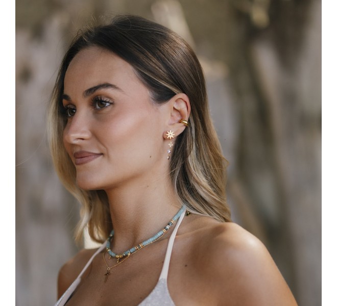 BOUCLES D'OREILLE ETOILE