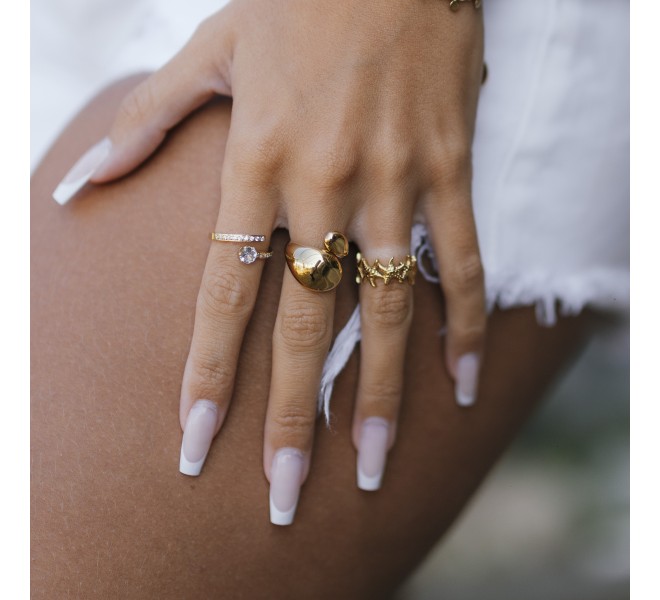 BAGUE ACIER