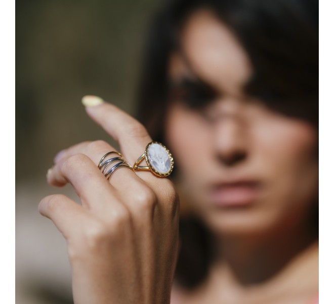 BAGUE ACIER