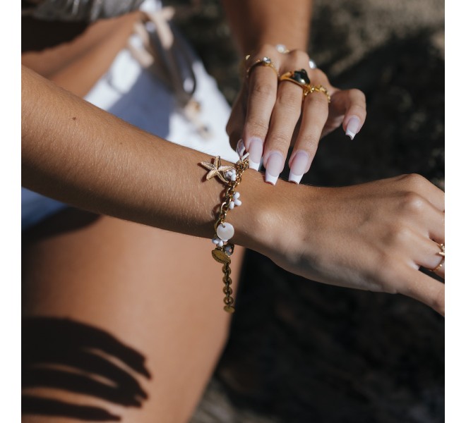 BRACELET CHARM ETOILE DE MER