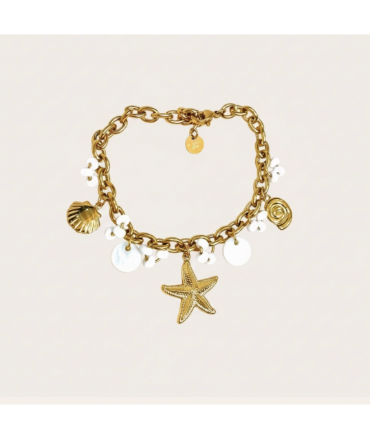 BRACELET CHARM ETOILE DE MER 2