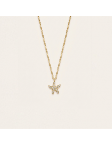 COLLIER ETOILE STRASS